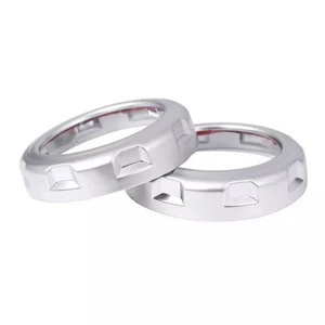 Enhanced Style Rear Air Conditioning Vent Rings Suitable for Land Rover SUVs - Picture 1 of 24