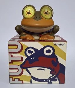 Futurama Hypno Toad Kidrobot Hypnotoad Futo Frog Vinyl Figure - Picture 1 of 9