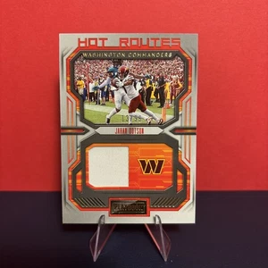 2022 Panini Playbook - Hot Routes Jahan Dotson #HR-25 Gold /99 (MEM, RC) - Bild 1 von 2