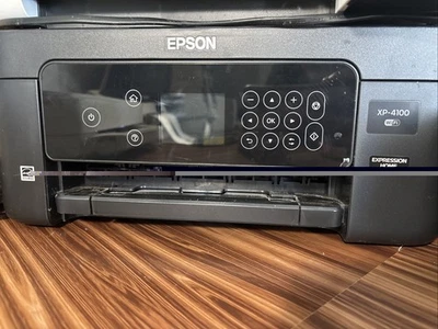 Epson XP-4100 All-in-One Printer, Color Inkjet, Wireless Scanner Copier - Image 1 of 4