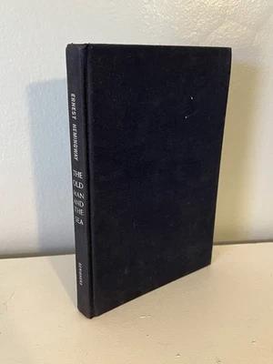 THE OLD MAN AND THE SEA by Ernest Hemingway 1952 Hardcover “W” Foto 1 de 4