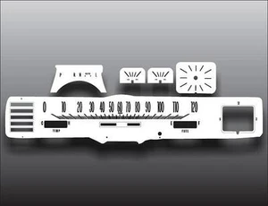 White Face Gauges for 1967-1968 Cadillac Coupe Deville - Picture 1 of 4
