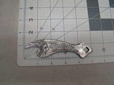 印度摩托车开瓶器低座平底锅 v-od Softail 硬尾摩托车手 — 第 1/2 张图片