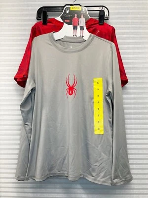 Juego de natación SPYDER 3 piezas para niños | Rashguard UPF 30+ protección solar | Nuevo Foto 1 de 4