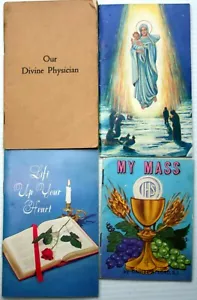 Lot 4 Katholische Mid-Century Novene MEINE MESSE ~ GÖTTLICHER ARZT ~ ERHEBE DEIN HERZ - Bild 1 von 7