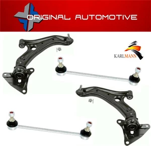 fits HONDA INSIGHT 2009-2014 FRONT L/R WISHBONE CONTROL ARMS & STABILISER LINKS - Picture 1 of 3