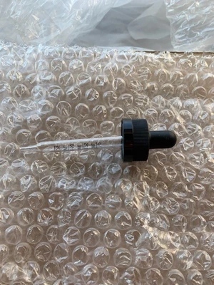 Black Graduated Pipettes BULK (1800 Units) 0.25mL 0.50mL 0.75mL 1.0mL Graduation - Image 1 of 2