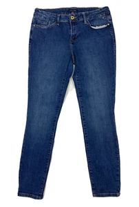 Tommy Hilfiger Stretch-Jeans Damen Größe 4 (Maße 28 x 28) dunkel gerade - Bild 1 von 8