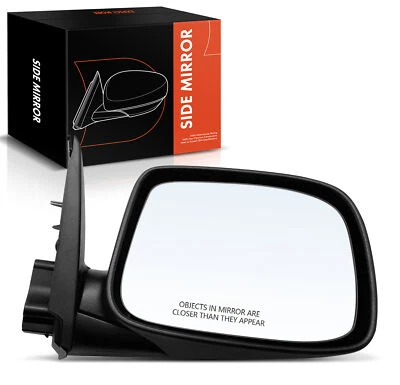 Black Texture Mirror for Chevrolet Colorado GMC Canyon 2004-2012 Passenger Side - Image 1 of 4