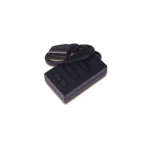 MULTIPRESA 3 PRESE SCART CIABATTA TV DECODER VIDEO DIGITALE TERRESTRE SWITCH  - Bild 1 von 1