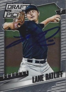 Lane Ratliff Seattle Mariners 2014 Panini Prizm Draft Signed Card