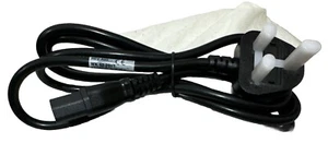 Kema Keur 1.5M Lead UK Plug - C13 Fuse 13A Power Cable PC Monitor Kettle - Bild 1 von 2