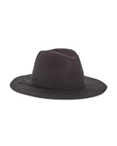 MSRP $133 Hat Attack Amelia Felted Wool Black Size OSFA