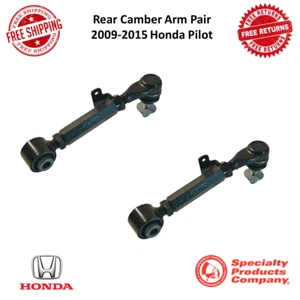 SPC Performance Adjustable Rear Camber Arm Pair Fits 2009-2015 Honda Pilot - Picture 1 of 12
