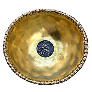 PELTRINA PORCELAIN Porcelain Copper Gold Tone Serving Bowl 6”x 5 3/4” - Picture 1 of 5