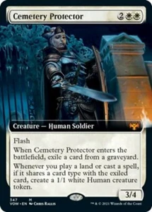 *Extended Art* Cemetery Protector - Innistrad: Crimson Vow - MTG - Picture 1 of 1