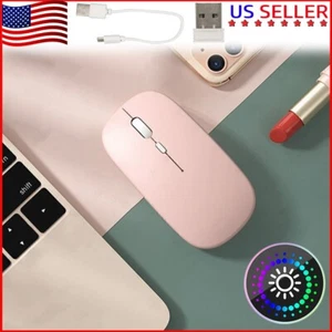 2.4GHz Wireless Cordless Mouse Mice Optical Scroll For PC/Laptop/Computer/Mac - Picture 1 of 13