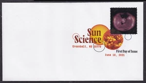 US 5598 Sun Science Coronal Hole DCP FDC 2021 - Picture 1 of 1