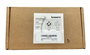 dryer plug adapter nema 14-30 male to 10-30r female, 30amp 125/250v 1.5ft - Picture 1 of 3