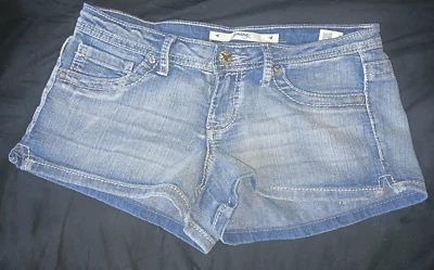Grane Juniors  womens Jean Denim Shorts Sz  7 - Imagem 1 de 4