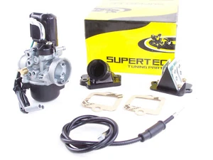 VERGASER 17,5 MM MEMBRANBLOCK ANSAUGSTUTZEN PIAGGIO FREE 25 50 TUNING SPORT - Bild 1 von 3
