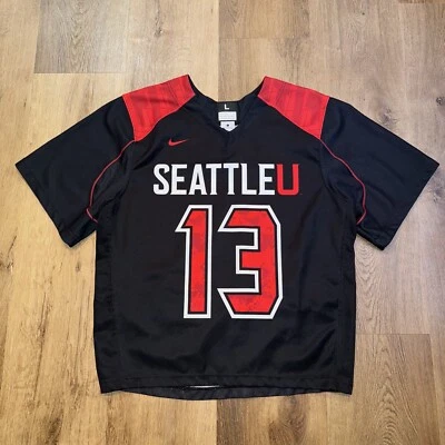 Seattle Redhawks Jersey Lacrosse Nike Team Issue Player LAX University Men Large - Image 1 of 4