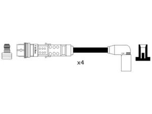 Ignition HT Lead Set Fits Seat Ibiza (1994-1998) 1.6 6UC - Picture 1 of 1