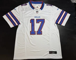 Medium #17 Josh Allen Vapor FUSE Jersey White Buffalo Bills NWT - Picture 1 of 11