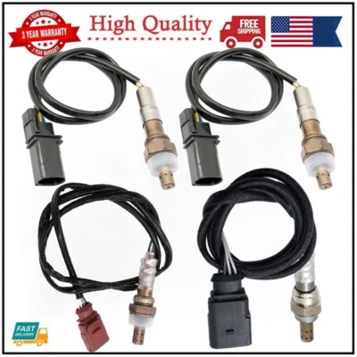 Juego de 4 sensores de oxígeno superior + inferior para Audi A6 A4 2005-2009 3,2 L V6 sedán 4 puertas Foto 1 de 4