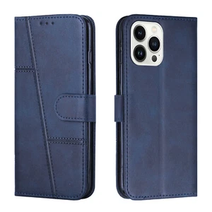 F iPhone 14 Pro MAX 13 12 11 XR XS 7 8 Leather Card Slot Shockproof case cover - Picture 1 of 16