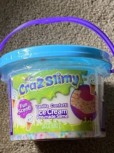 Cra Z Art Cra-Z-Slime Vanilla Confetti Ice Cream Pre-Made Slime 24 oz. - Picture 1 of 3
