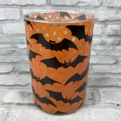Vela Gold Canyon Lumie Pillar Melocotones Calabazas Murciélagos a Lunares Halloween 22oz Foto 1 de 3
