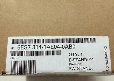 Brand New Siemens 6ES7314-1AE04-0AB0 6ES7 314-1AE04-0AB0 - Image 1 of 2