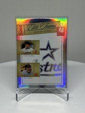 2005 Donruss Elite Teams Clemens Bagwell Berkman Biggio #'d /1500 Astros #ET3