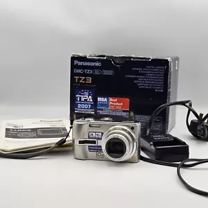Panasonic LUMIX DMC-TZ3 7.2MP Digitalkamera *Ersatzteile oder Reparaturen* - Bild 1 von 14