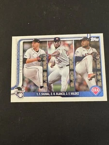 Tarjeta coleccionable de béisbol 2025 Topps Series 2024 American League Era Leaders #5 - Imagen 1 de 2