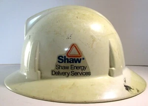 Shaw Energy Delivery Services Power Electric Utility MSA Hard Boiled Hat Helm - Bild 1 von 5