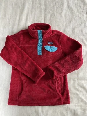 Girls Patagonia Re-Tool Snap-T Pullover Fleece, Magenta - Изображение 1 из 4