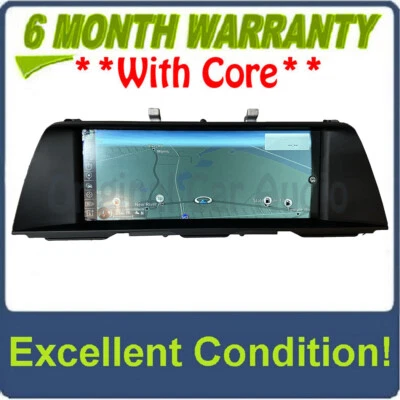 2011 - 2016 BMW 5 Series OEM Factory 8" Information Media Display Screen Monitor - Image 1 of 4