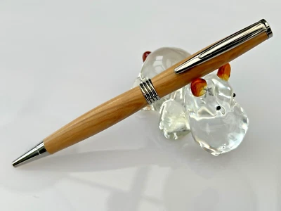 Kugelschreiber Streamline Holz Olivenholz handgedrechselt mit Wunschgravur - Bild 1 von 4