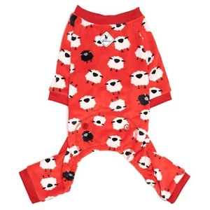 The Worthy Dog Counting Sheep Dog Pet Pajamas Reflective Jammies Sizes XS-XXL - Picture 1 of 3