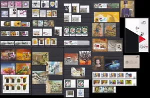 Grecia 2018 anno completo inclusi mini fogli, libretti imperforati nuovi di zecca - Foto 1 di 12