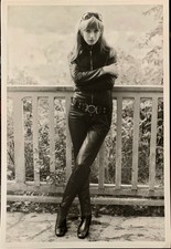 Marianne Faithfull The Girl on a Motorcycle Original Publicity Photo 1968