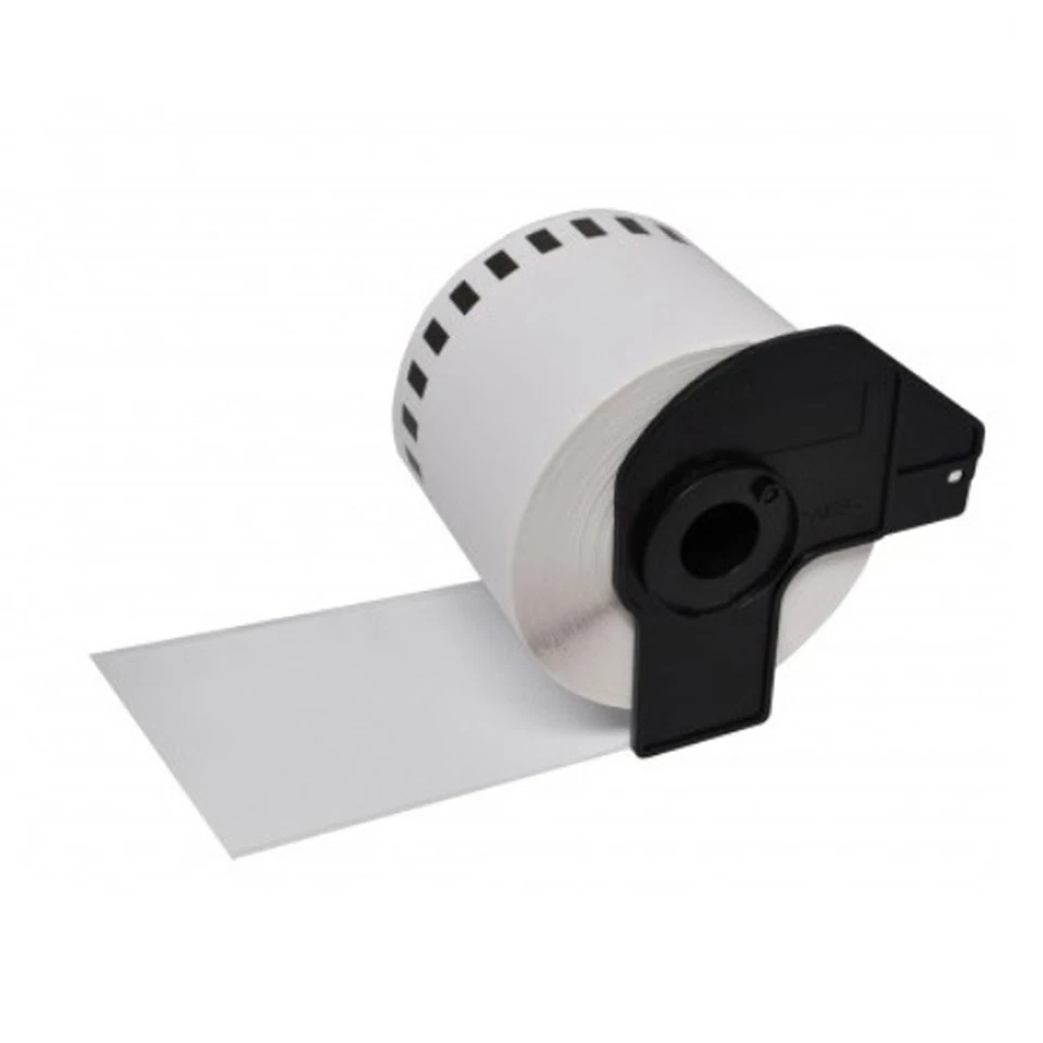 CARTRIDGE CAPTAIN Compatible DK22205 Continuous White Standard Address Labels ROLLS WITH FRAME
