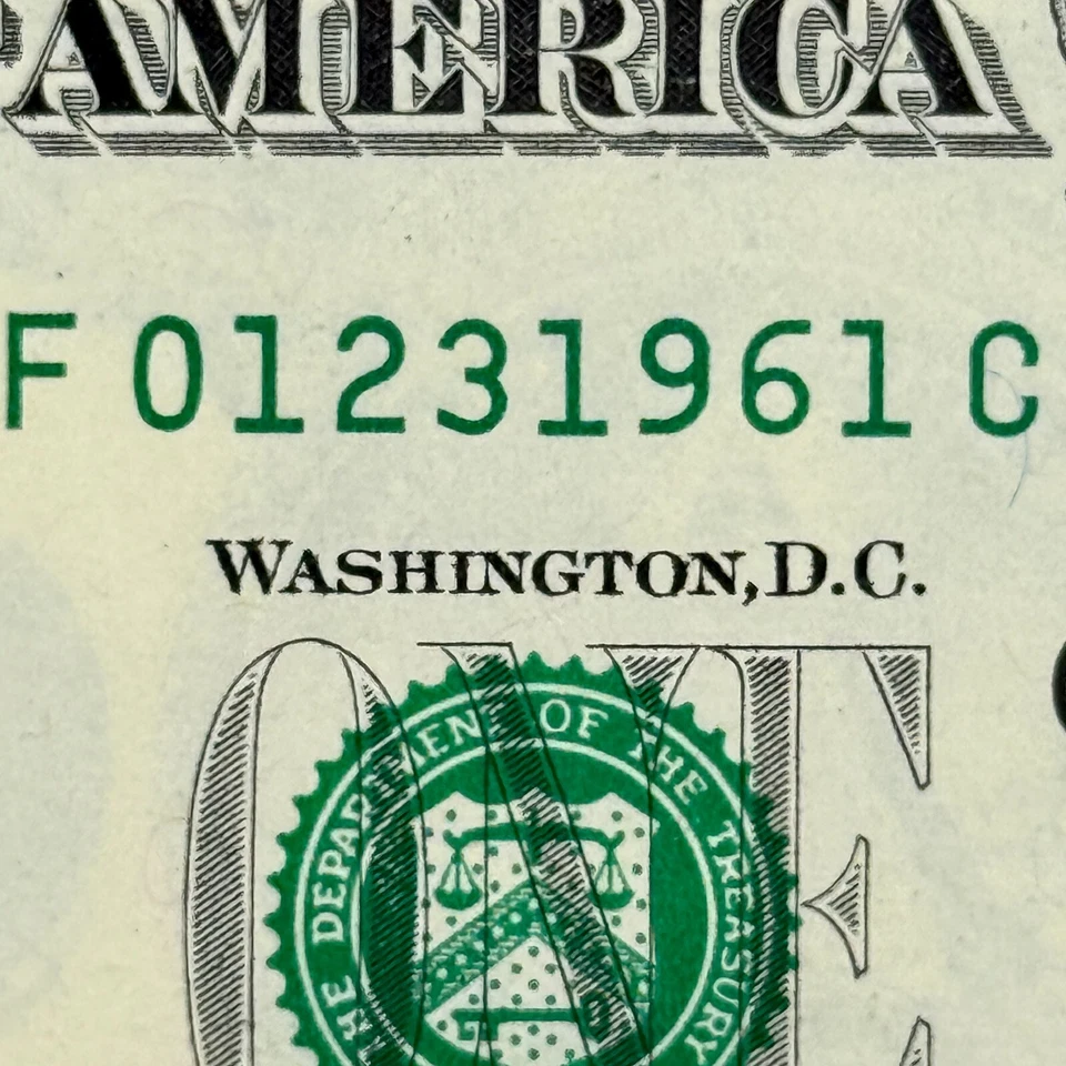 January 23rd 1961 Dollar Jan 23 1961 Birthday Gift Dollar Number Uncirculated $1 - Image 1 of 3