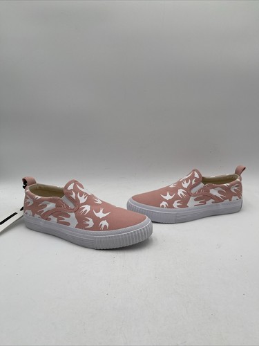 Sneaker slip on MCQ By Alexander McQueen Swallow tela rosa da donna taglia 39