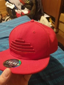 Air Jordan Jumpman Nike AJIII Cap hat Red With Elephant Print VERY RARE! Rrp £50 - Picture 1 of 9