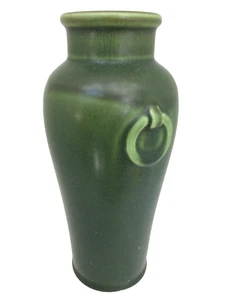 Antique 1917 Rookwood Rose Vase Urn Style with Rings 2079 Matte Green - Picture 1 of 7