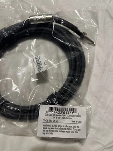 GLS Audio Speaker Cable 1/4" - 1/4" 12 AWG Professional Bass Guitar Cable 12ft - Picture 1 of 3