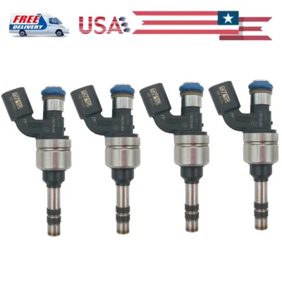 4x Inyector de combustible OEM 12633784 para Chevrolet Equinox GMC Terrain Buick Regal 2,4 L Foto 1 de 4